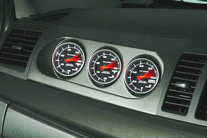 MITSUBISHI Evolution 10 M7 Style Carbon Triple Gauge Pod Holder 60mm(RHD)