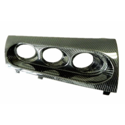 MITSUBISHI Evolution 10 M7 Style Carbon Triple Gauge Pod Holder 60mm(RHD)