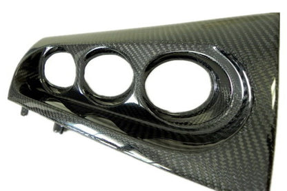 MITSUBISHI Evolution 10 M7 Style Carbon Triple Gauge Pod Holder 60mm(RHD)