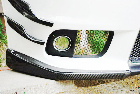 MITSUBISHI EVO 10 V-Style Front Splitter Cover (2Pcs)