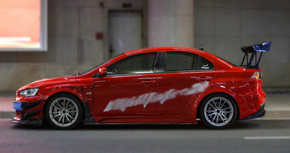 MITSUBISHI Evolution 10 VRS Style Style Side Skirts Extension