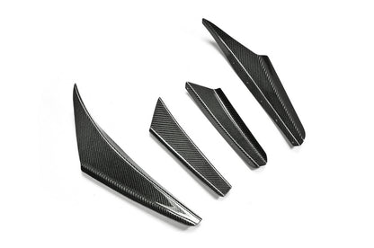Mitsubishi EVO 5 Front bumper canard (4 pcs)