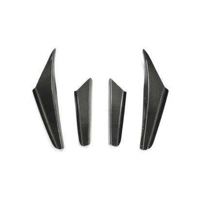 Mitsubishi EVO 5 Front bumper canard (4 pcs)