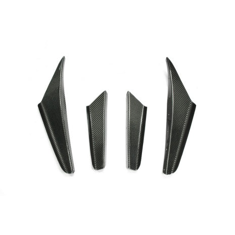 Mitsubishi EVO 5 Front bumper canard (4 pcs)