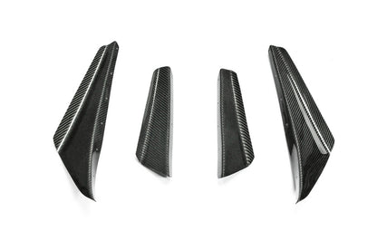 Mitsubishi EVO 5 Front bumper canard (4 pcs)