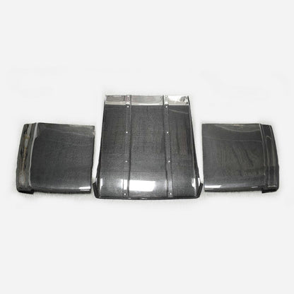 Mitsubishi Evolution EVO 5 V Type rear diffuser