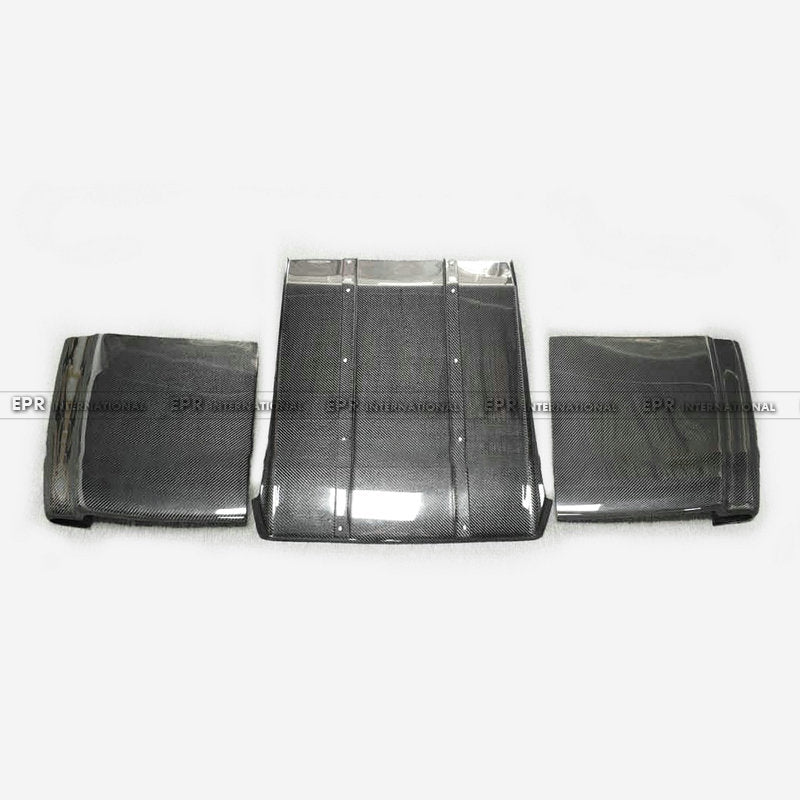 Mitsubishi Evolution EVO 5 V Type rear diffuser