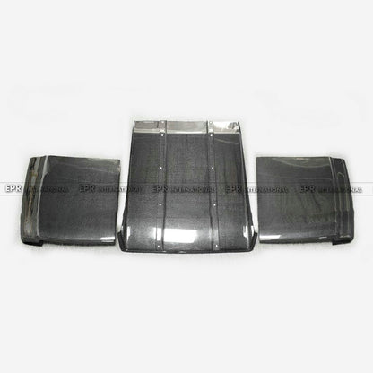 Mitsubishi Evolution EVO 5 V Type rear diffuser