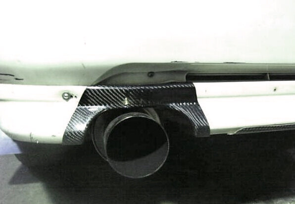 Mitsubishi EVO 5-6 CP9A Rear Bumper Exhaust Heat Shield
