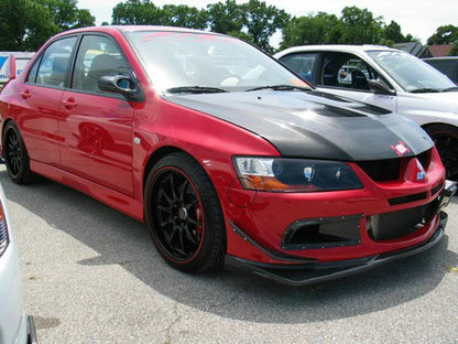 MITSUBISHI Evolution 8 VRS Style Front Bumper Canard
