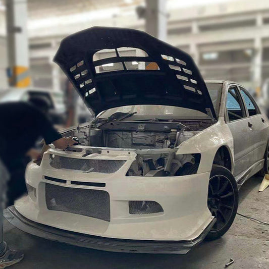 EVO 8 9 VTX Cyber Evo  Front Bumper (Track Version)
