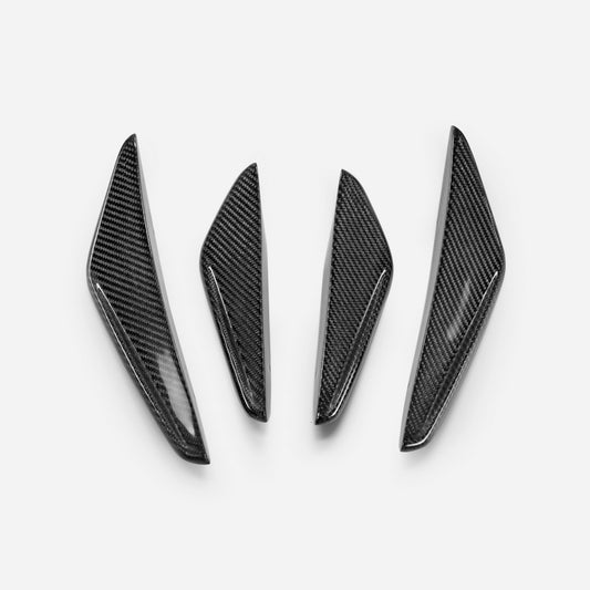 Lotus Evora GT4 Type front bumper canard 4Pcs