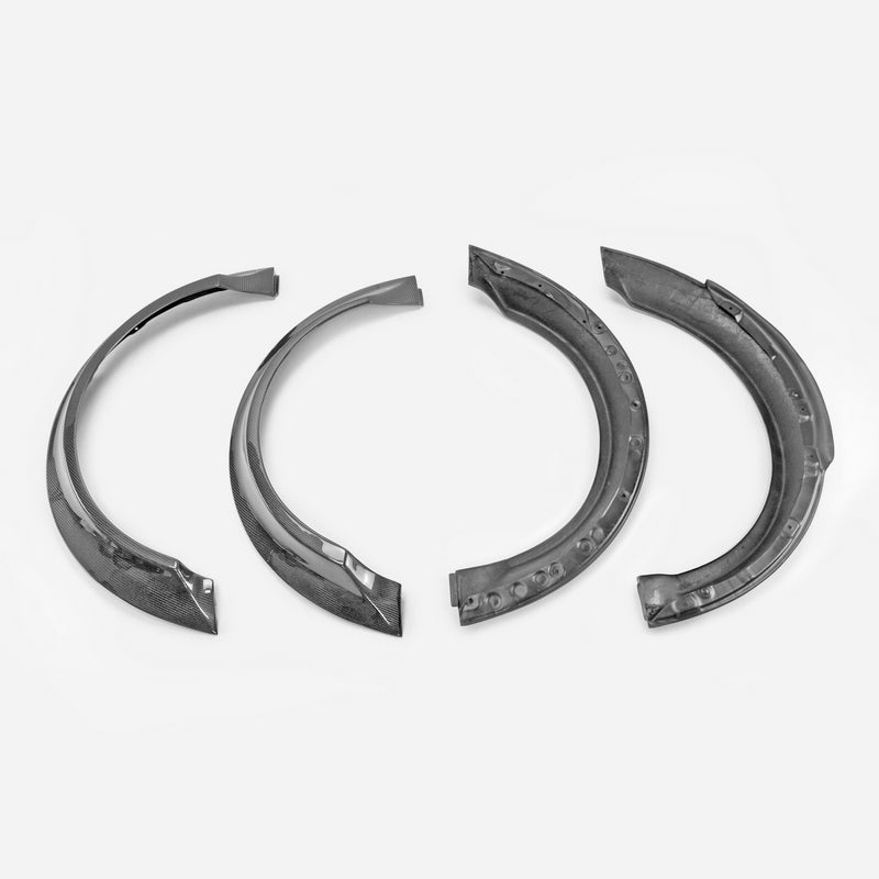 Mini F56 Cooper S EPA Type fender flares 4Pcs (Front +25mm, Rear +35mm)