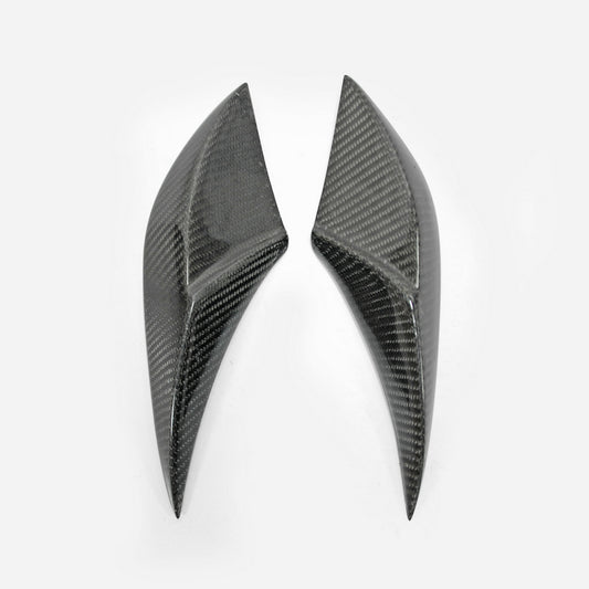 Mini F56 Cooper S TP Style Wide Body Front bumper canard (S Only)