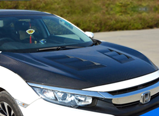 Honda 16-18 10th Gen Civic FC MU-Style Hood