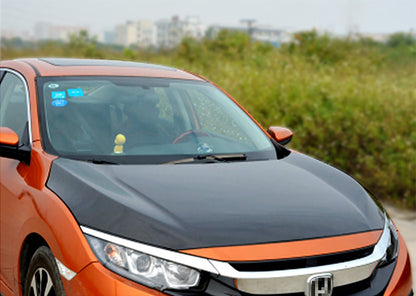 Honda Civic 10th FC 16-18 Middle Vent Style Hood