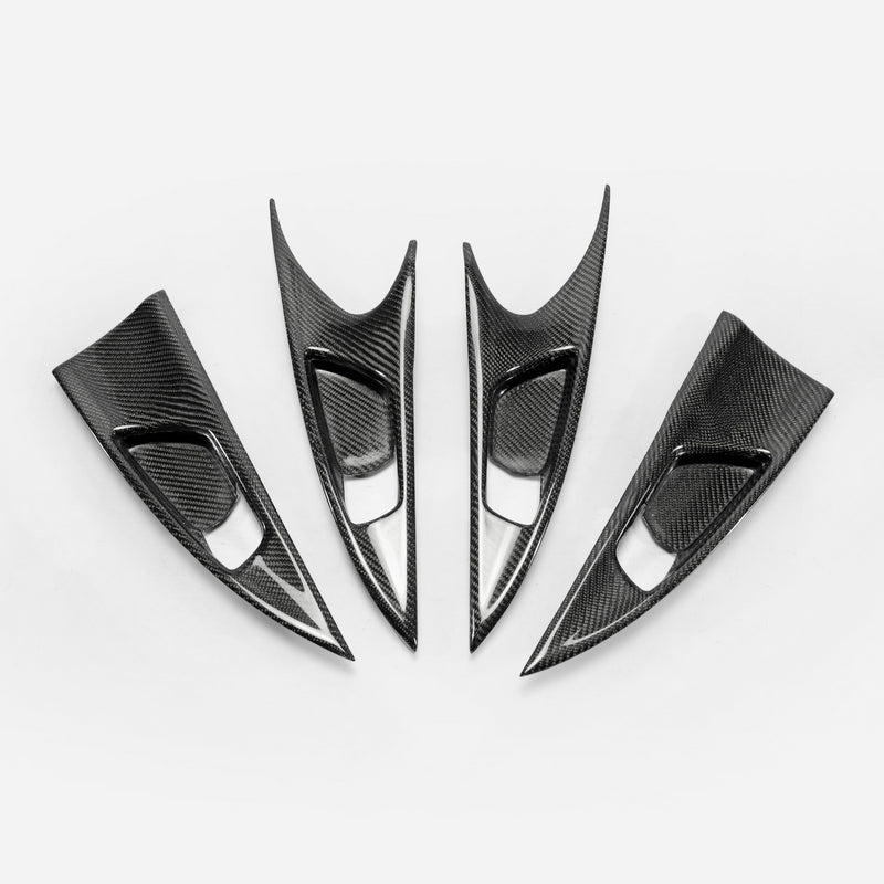 Honda 16-18 10th Gen Civic FC Inner Door Pull Surround 4Pcs LHD (4Door Front & Rear)