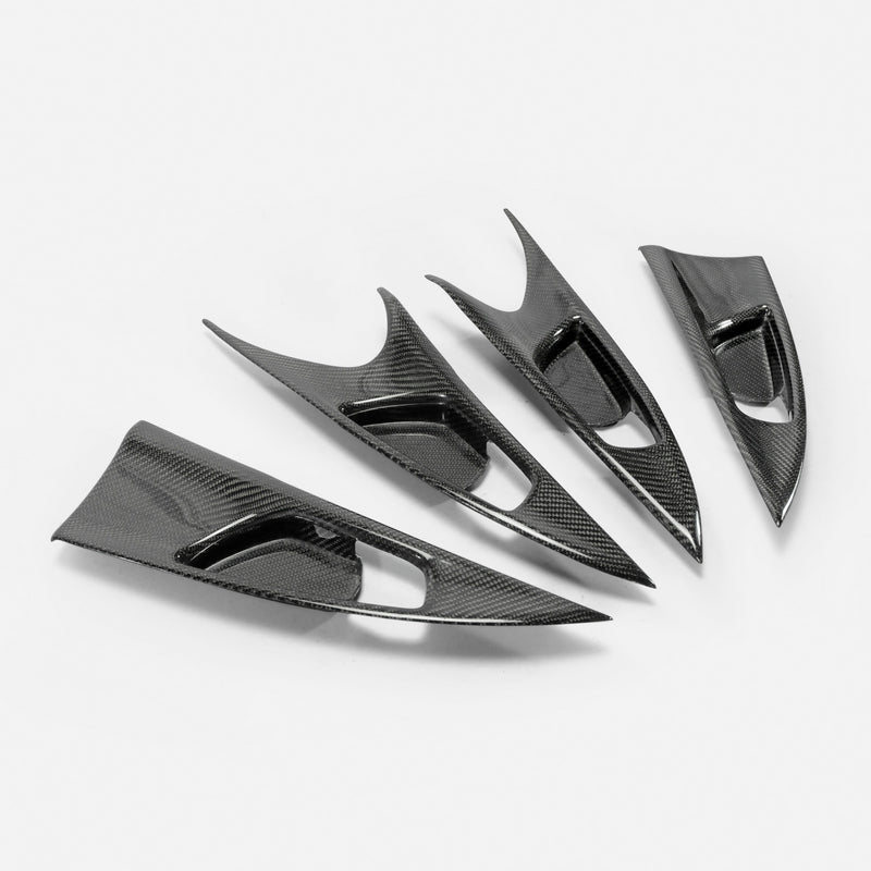 Honda 16-18 10th Gen Civic FC Inner Door Pull Surround 4Pcs LHD (4Door Front & Rear)