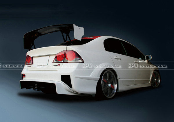 Honda Civic FD2 M and M Rear Wide Fender Flares 4PCs