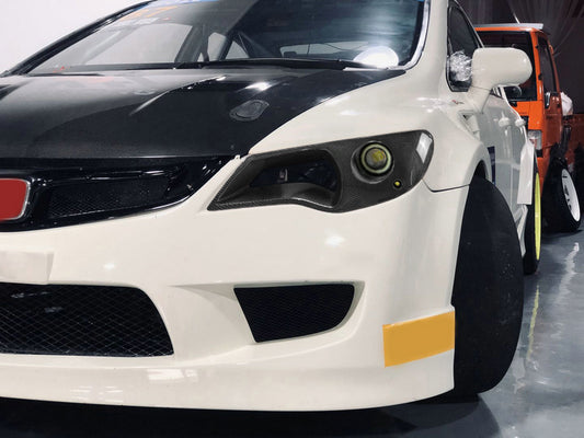 Honda 06-08 Civic FD2 EPAV2 Type Headlight Air Duct LHD Driver Side (with projector ligh & LED)