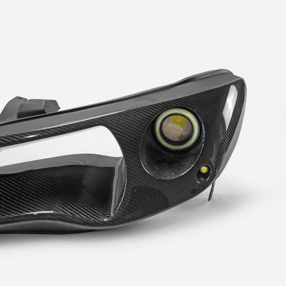 Honda 06-08 Civic FD2 EPAV2 Type Headlight Air Duct LHD Driver Side (with projector ligh & LED)