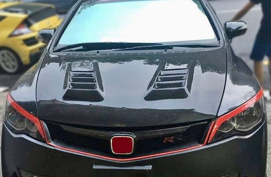 Honda 06-11 Civic JDM FD2 JS Style Hood