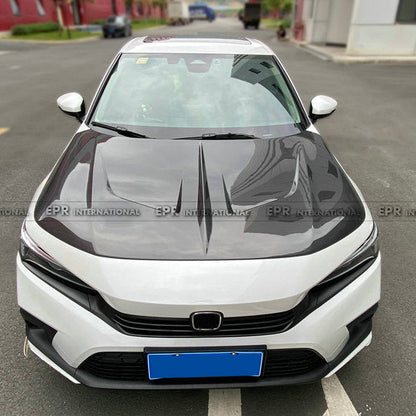 Honda Civic FE1 FE2 H2 Type front vented hood