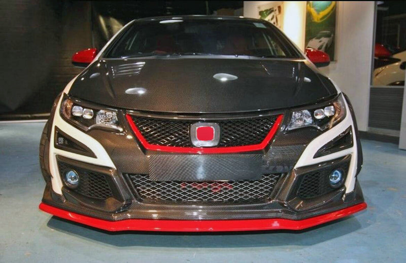 Honda 15-17 Civic Type R FK2 TM Type Front bumper vent