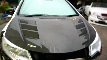 Honda 15-17 Civic Type R FK2 J Type Front hood