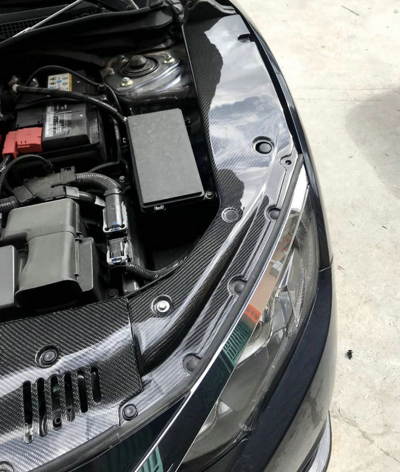 Honda 17 onwards Civic FK7 engine bay front side panel