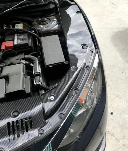 Honda 17 onwards Civic FK7 engine bay front side panel