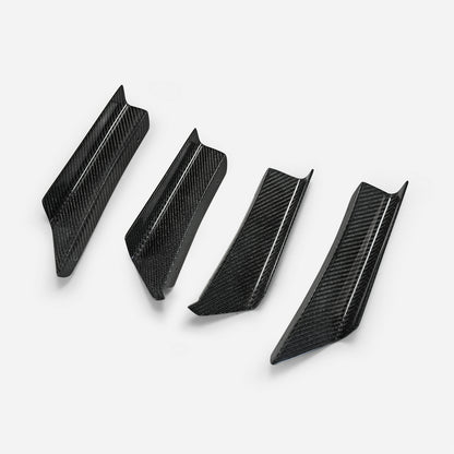 Honda Civic Type R FK8 EPA Type Front bumper Canard 4Pcs