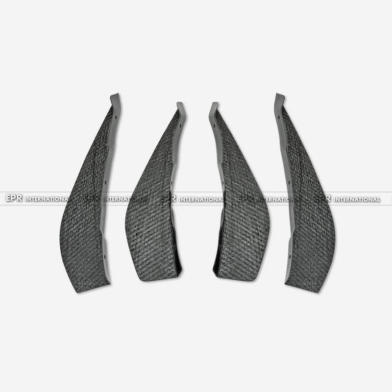 Honda 17 onwards Civic Type R FK8 VRS-W Type Front bumper canard 4Pcs