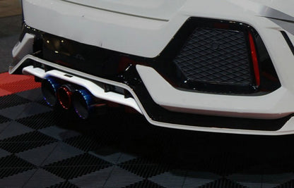 Honda Civic FK8 BLZ Style Rear Garnish