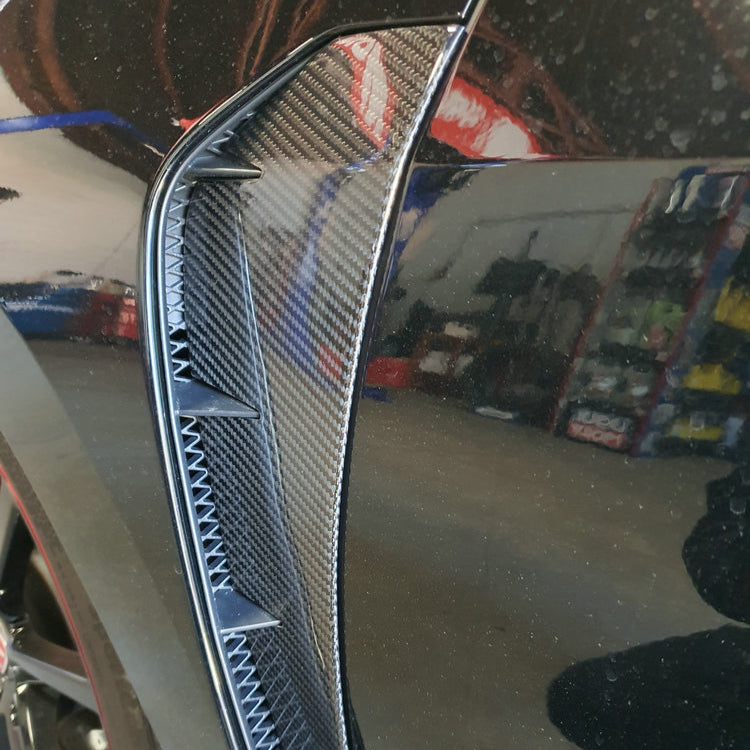 Honda FK8 CIVIC TYPE-R OEM Front Fender Vents Stick on (For OEM front fender)