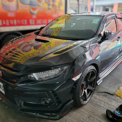 Honda 17 onwards Civic Type R FK8 VRS Type Hood side duct 4Pcs