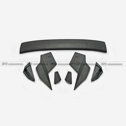Honda 17-19 Civic Type R FK8 JS Style Front grill Emblem holder (Fit FK8-FG-JS) (2020 on need use 2016-19 logo emblem)
