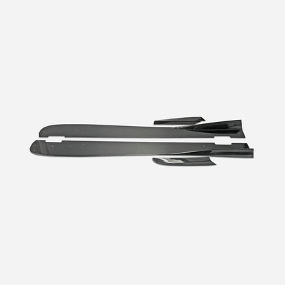 Honda 17 onwards Civic Type R FK8 VRS-W Type Large side skirt extension + air shloud 4Pcs
