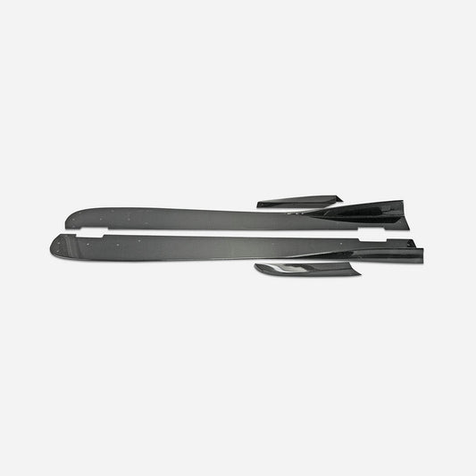 Honda 17 onwards Civic Type R FK8 VRS-W Type Large side skirt extension + air shloud 4Pcs