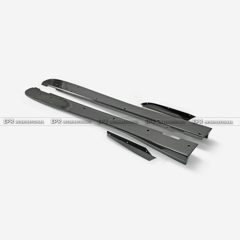 Honda 17 onwards Civic Type R FK8 VRS-W Type Large side skirt extension + air shloud 4Pcs