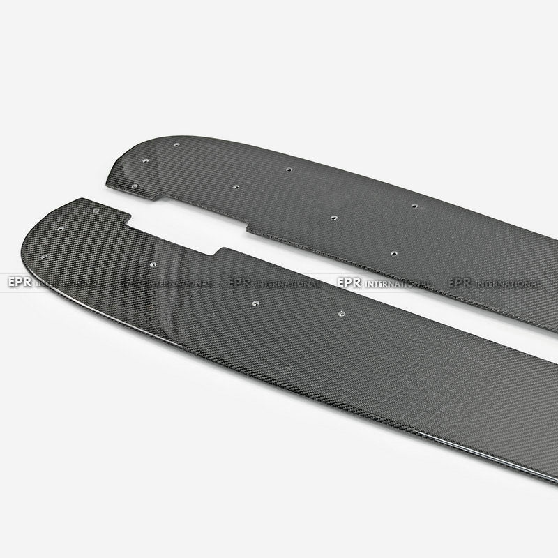 Honda 17 onwards Civic Type R FK8 VRS-W Type Large side skirt extension + air shloud 4Pcs