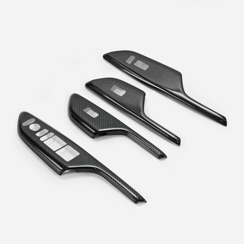Honda 17 onwards Civic Type R FK8 Front & Rear door window switch trim (4Pcs)(RHD only)