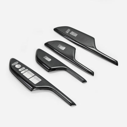 Honda 17 onwards Civic Type R FK8 Front & Rear door window switch trim (4Pcs)(RHD only)