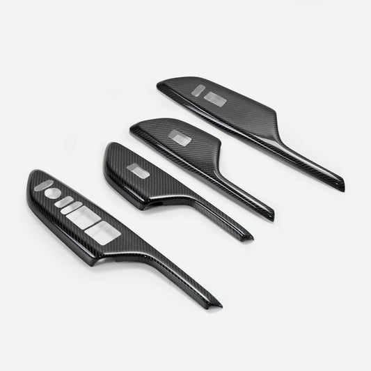 Honda 17 onwards Civic Type R FK8 Front & Rear door window switch trim (4Pcs)(RHD only)