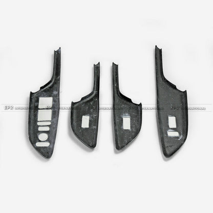 Honda 17 onwards Civic Type R FK8 Front & Rear door window switch trim (4Pcs)(RHD only)