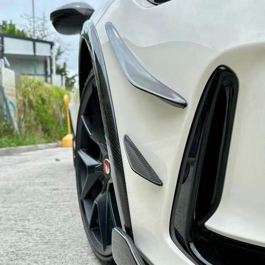 Honda Civic Type-R FL5 TM Type front bumper canard 4Pcs