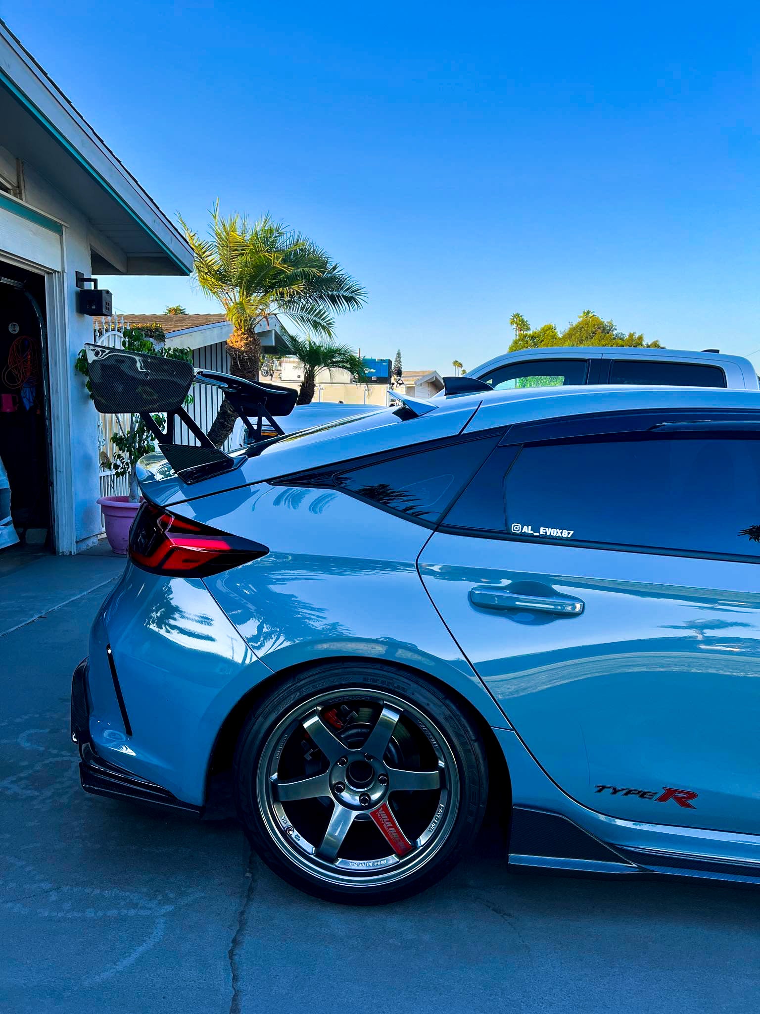 Honda Civic Type-R FL5 EPA Design VX2 Type rear spoiler