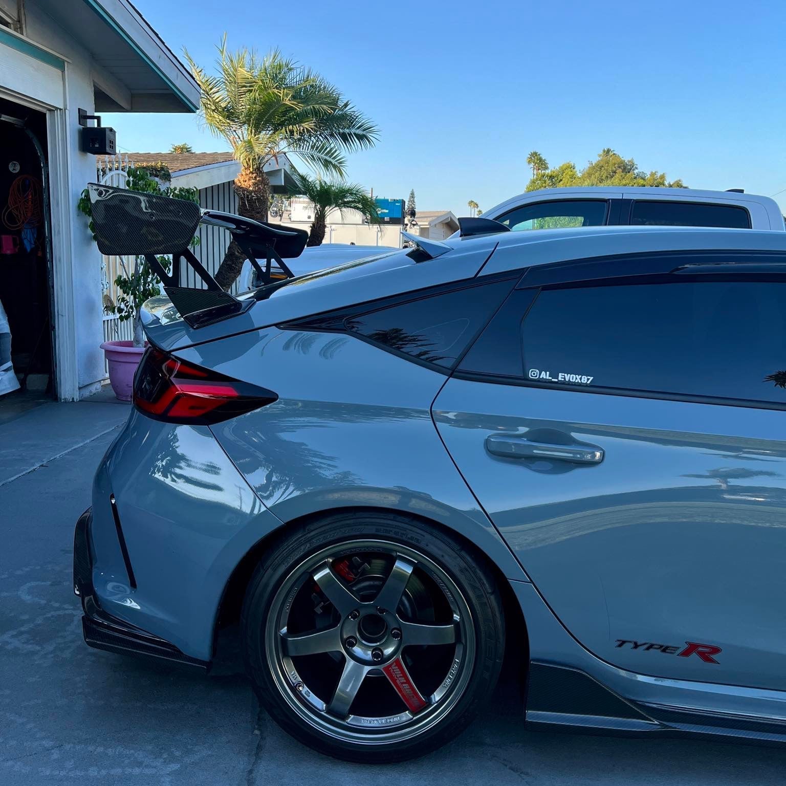 Honda Civic Type-R FL5 EPA Design VX2 Type rear spoiler