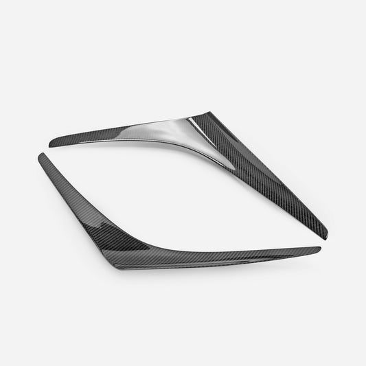 Infiniti G37 2 Door RB Style Front Bumper Canard