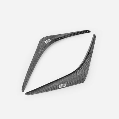 Infiniti G37 2 Door RB Style Front Bumper Canard